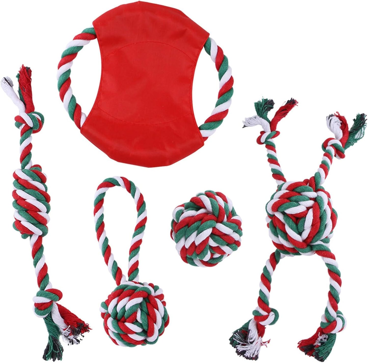 Vynetra 13 PCS Pet Dog Chew With Rope Protect Your Furniture Easy To For Play Toy Training And Improving Relation